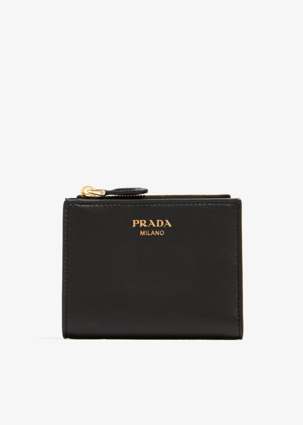 Prada small wallet women's sale