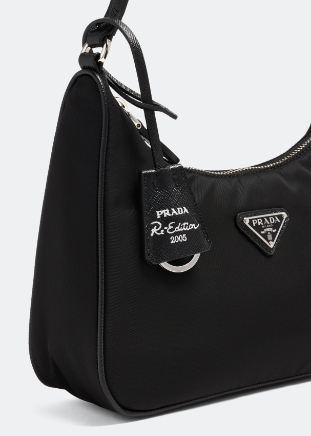 Prada black Re-Nylon Re-Edition 2005 Shoulder Bag