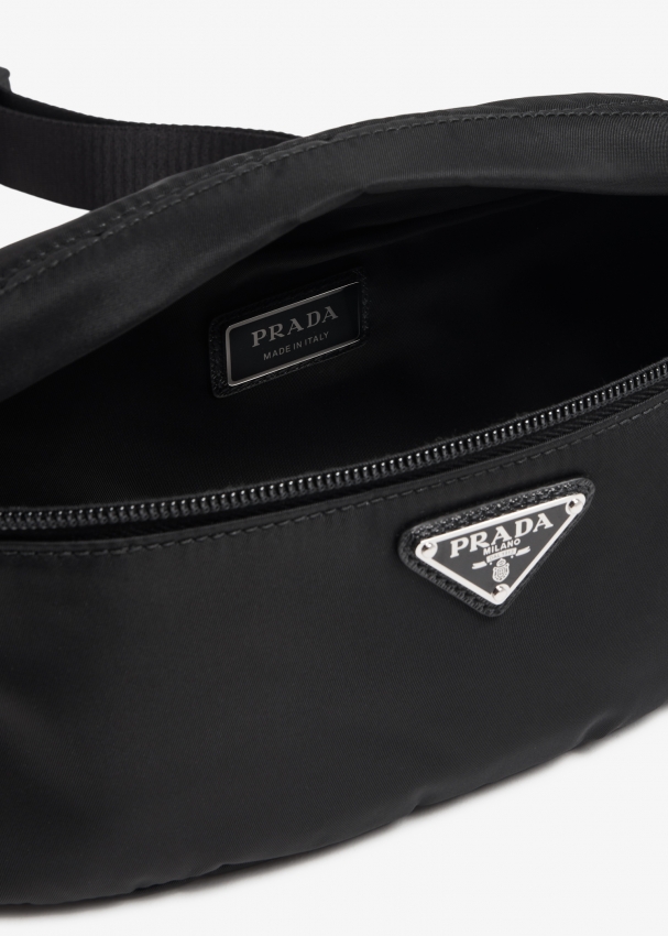 Prada Re Nylon belt bag for Men Black in UAE Level Shoes