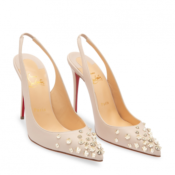 Christian Louboutin Drama Sling pumps for Women - White in UAE