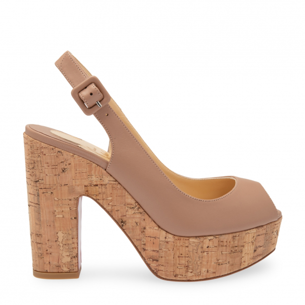 Christian louboutin dona discount anna cork platform