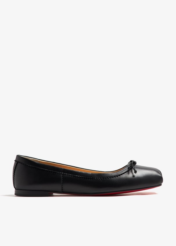 Louboutin ballet flats best sale