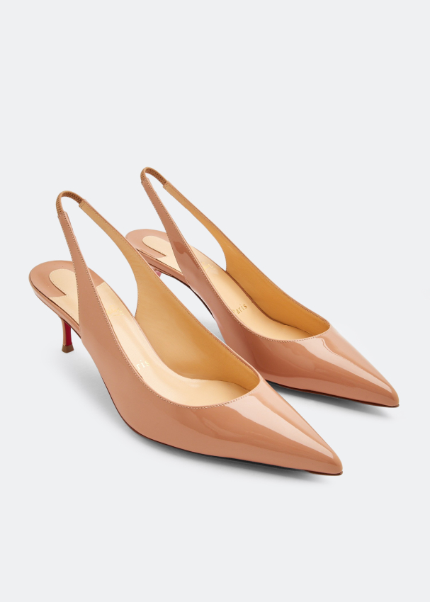 Christian Louboutin Kate sling 55 pumps for Women - Beige in KSA