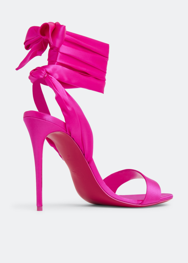 Christian Louboutin Pink So Me 100 Heeled Sandals Christian Louboutin