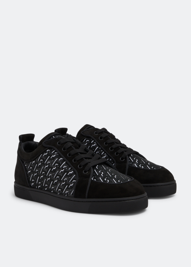 Christian Louboutin Men's Rantulow Techno CL Low-Top Sneakers