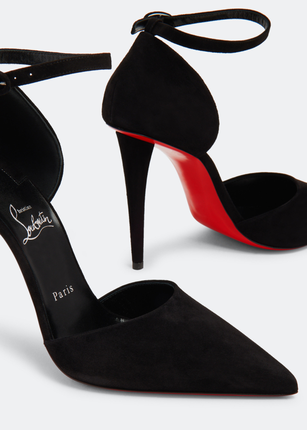 Christian Louboutin | Black Sling Back Sandals – Canada Luxury