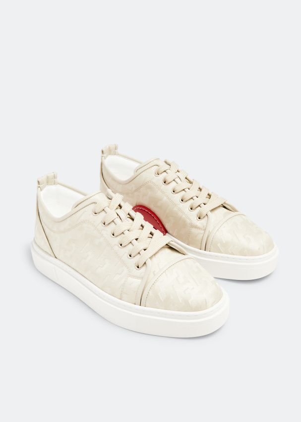 Christian Louboutin Beige Adolon Junior Sneakers