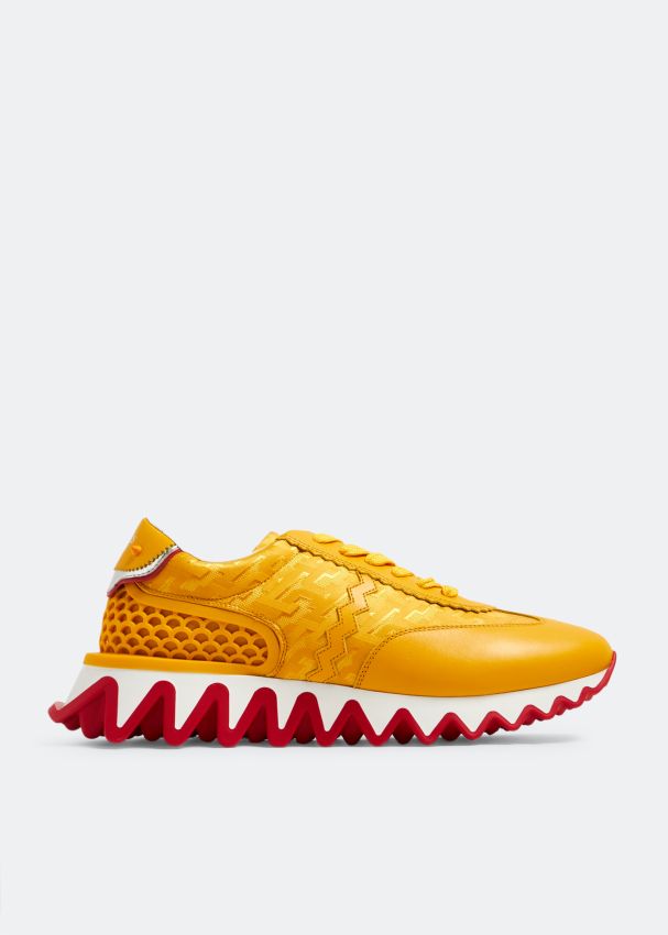 Louboutin 2025 yellow sneakers