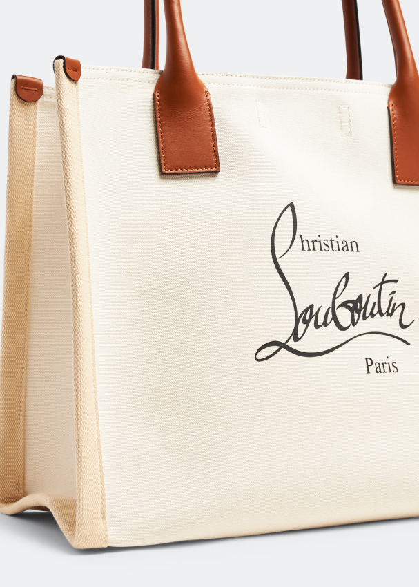 Christian Louboutin Nastroloubi Large Canvas Tote Bag