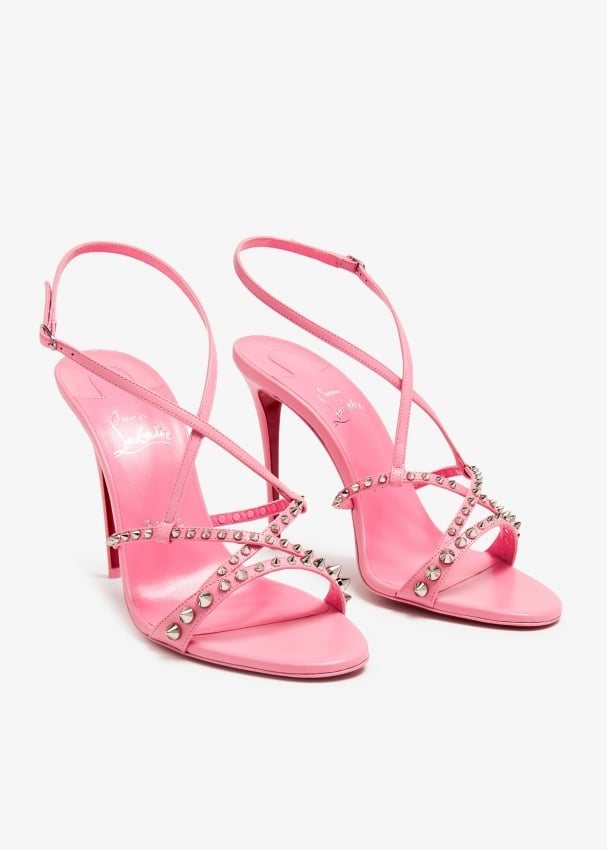 Christian Louboutin Tatooshka Spikes 100 sandals for Women - Pink in ...