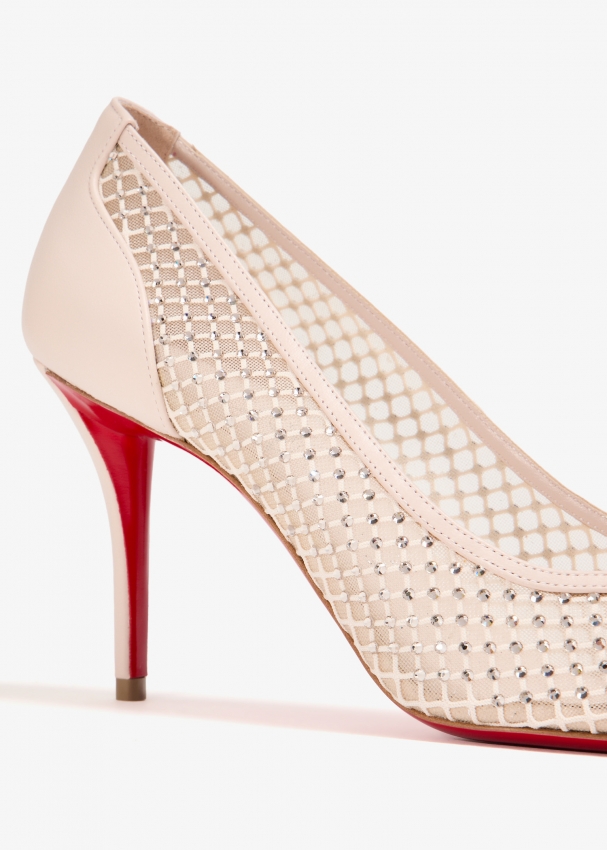 Christian louboutin mesh pumps hotsell