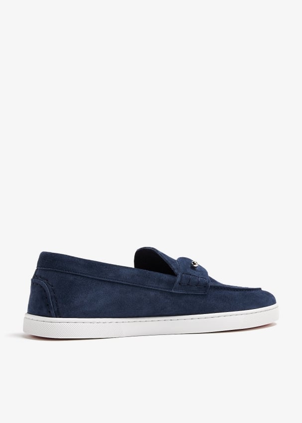 Christian Louboutin Chambeliboat shoes for Men Navy in KSA Level Shoes