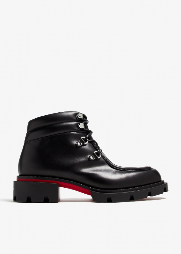 Christian louboutin biker boots hotsell