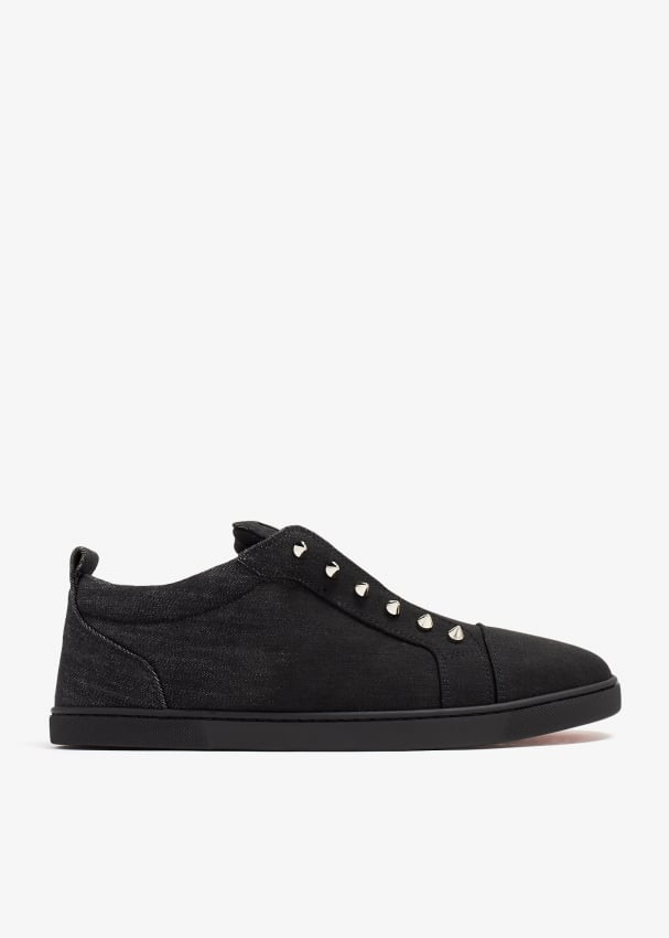 Christian Louboutin Louis sneakers for Men Black in KSA Level Shoes