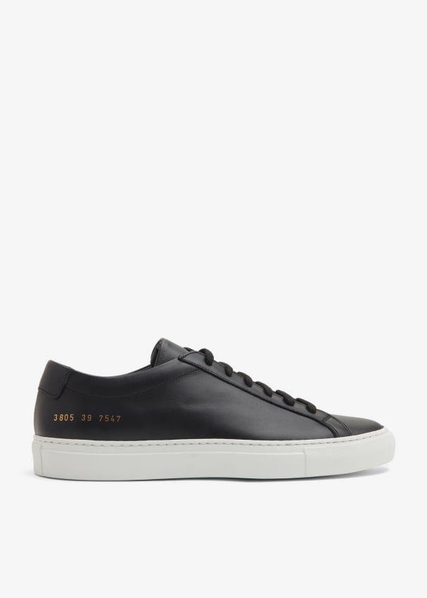 Common Projects Achilles leather sneakers for Women - Black in KSA ...
