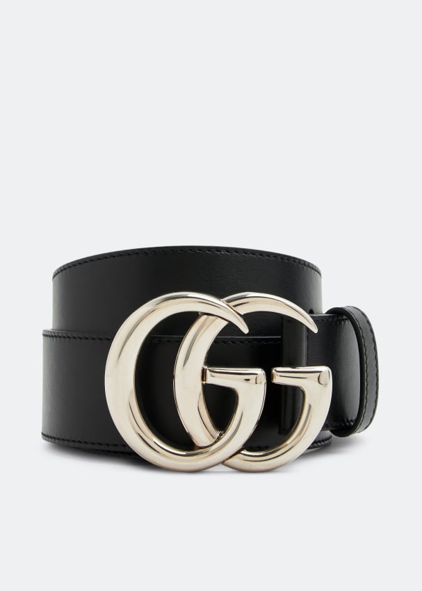 Gucci GG Marmont wide belt for Women - Black in UAE | Level Shoes