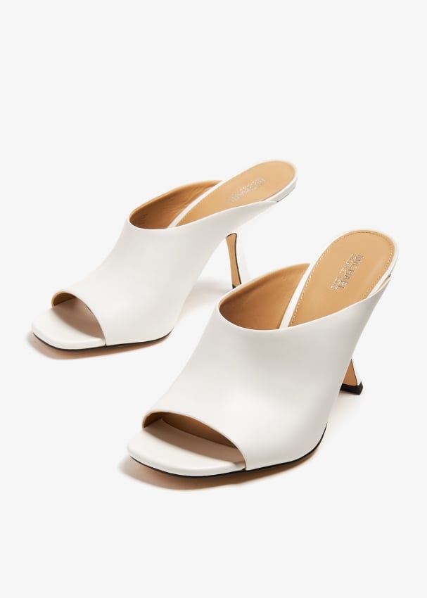 Michael Kors Luna mule sandals for Women White in UAE Level Shoes