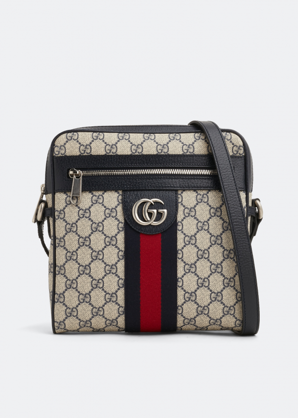 Gucci Ophidia GG small messenger bag for Men - Blue in UAE | Level Shoes