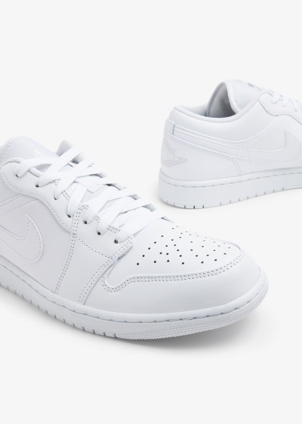 Nike Air Jordan 1 Low Triple White sneakers for Men White in Qatar Level Shoes