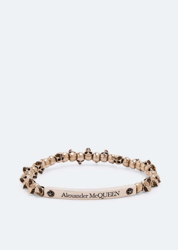 Alexander McQueen skull-pendant Bracelet - Farfetch