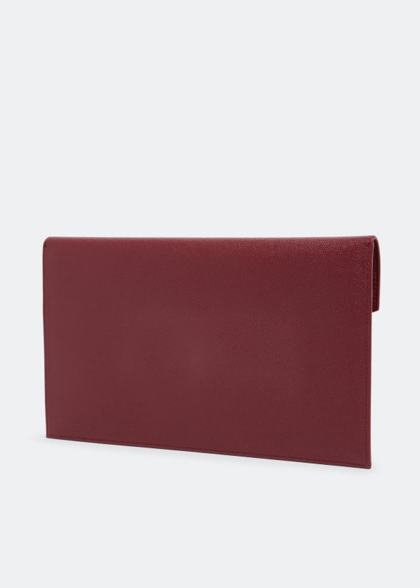 Saint Laurent Uptown pouch for Women - Red in Oman