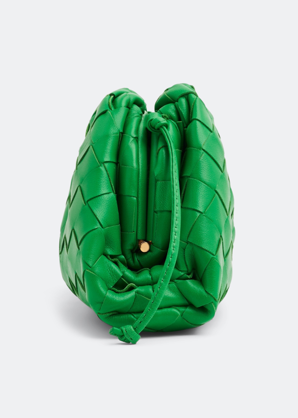 Bottega veneta discount mini pouch green