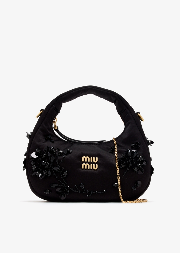 Miu miu embroidered bag sale