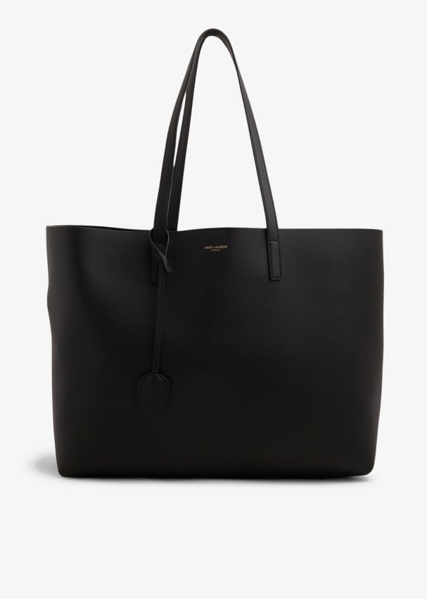 Medium Sunset Leather Shoulder Bag in Black - Saint Laurent | Mytheresa