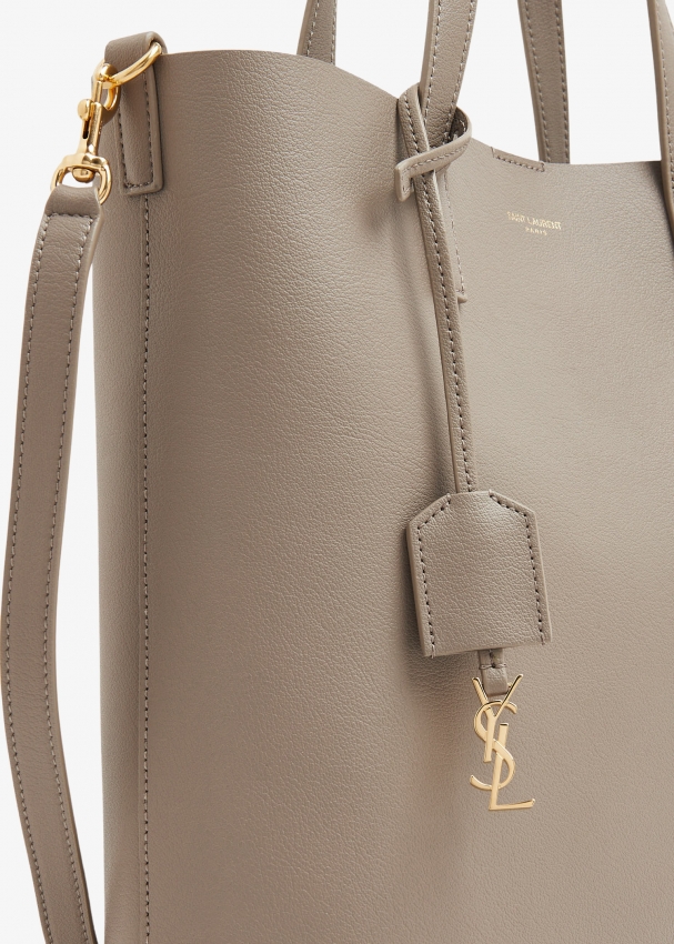 Saint Laurent Toy Shopping Tote Bag in Taupe