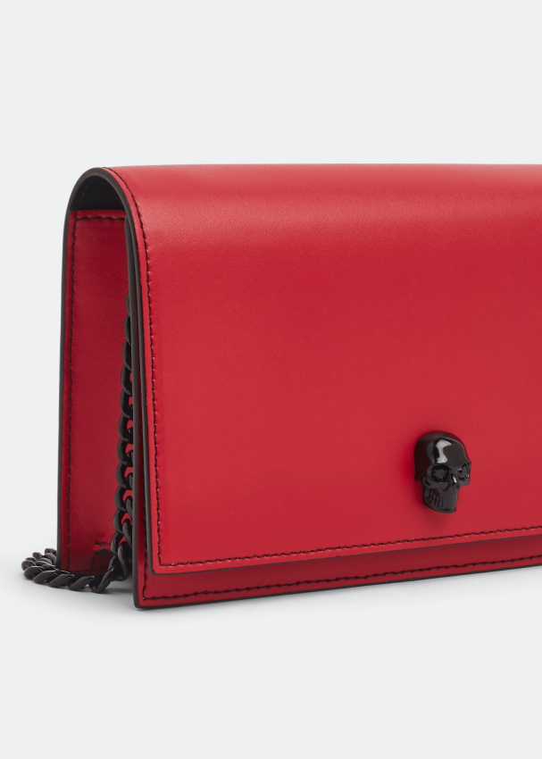 Alexander McQueen Red Faithful Glove Clutch - PurseBlog