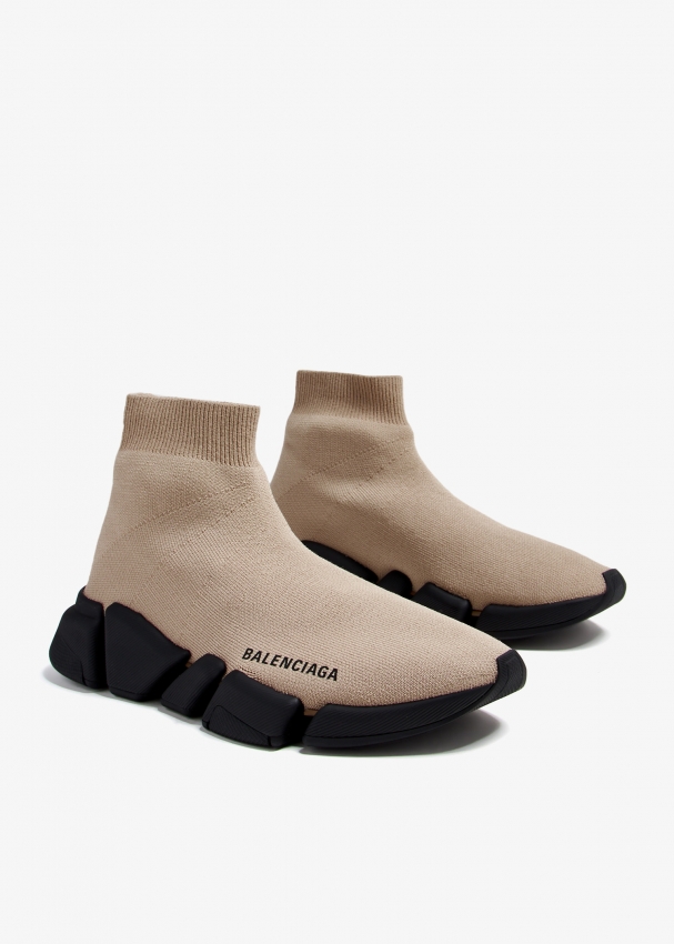 Balenciaga Speed 2.0 sneakers for Women Beige in Kuwait Level Shoes