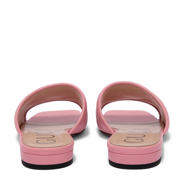 Mens pink gucci on sale slides