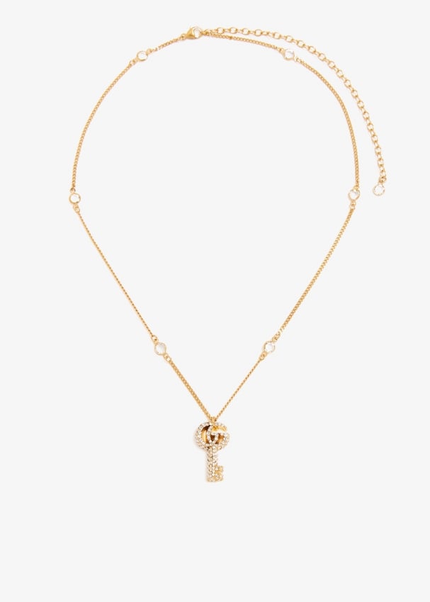 Gucci Double G key necklace for Women Gold in UAE Level Shoes