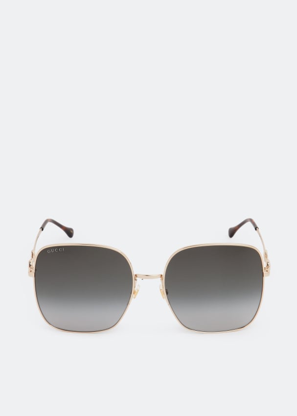 Gucci Square-frame sunglasses for Women - Grey in UAE | Level Shoes