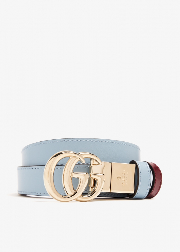 Gucci GG Marmont reversible belt for Women Multicolored in KSA Level Shoes