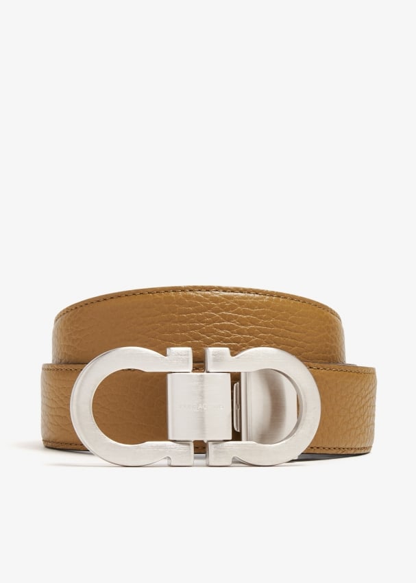 Brown ferragamo belt hotsell