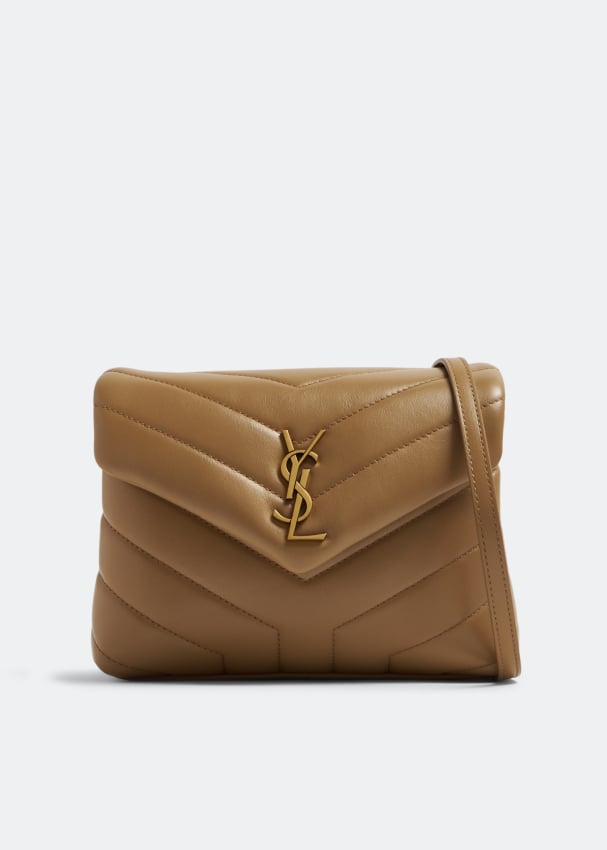 Beige Loulou medium quilted-leather shoulder bag | Saint Laurent | MATCHES  UK