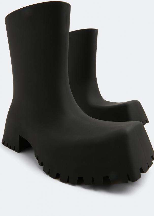 Trooper rubber boots in black - Balenciaga