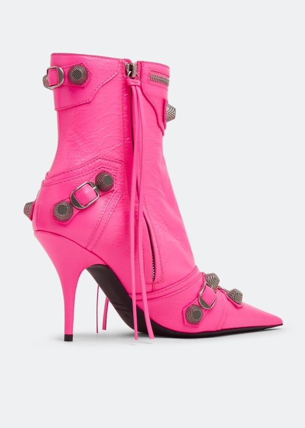 Balenciaga boots store womens pink