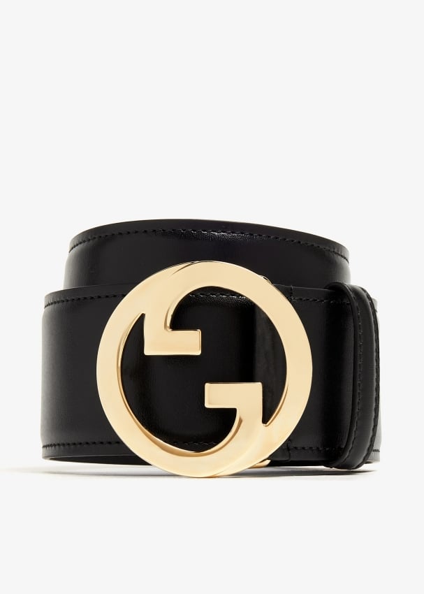 Gucci Blondie wide belt for Women Black in UAE Level Shoes