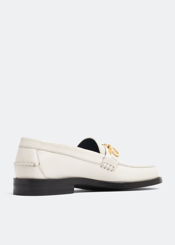 Gucci Leather loafers for Women - White in UAE | Level Shoes
