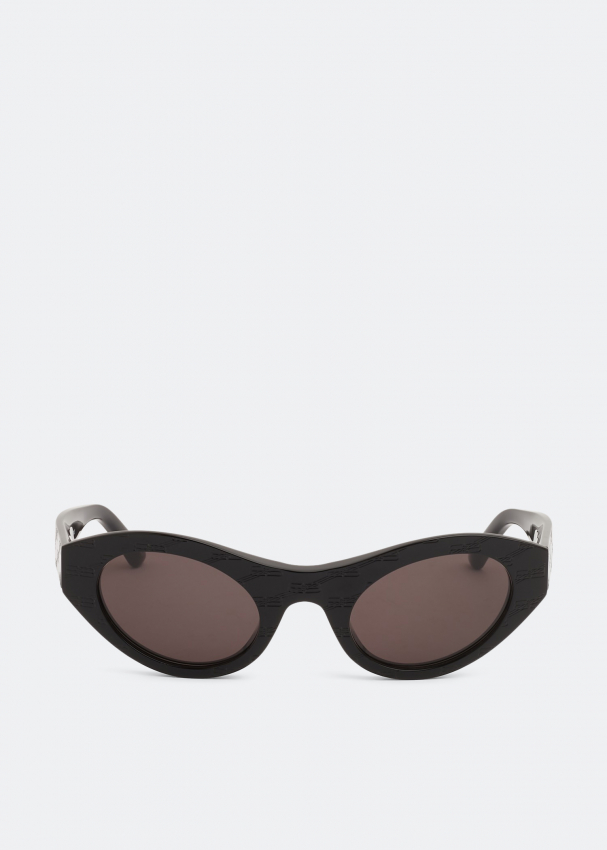 Balenciaga BB Monogram Round Sunglasses