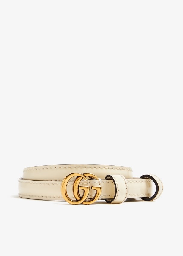 Gucci double g belt womens best sale