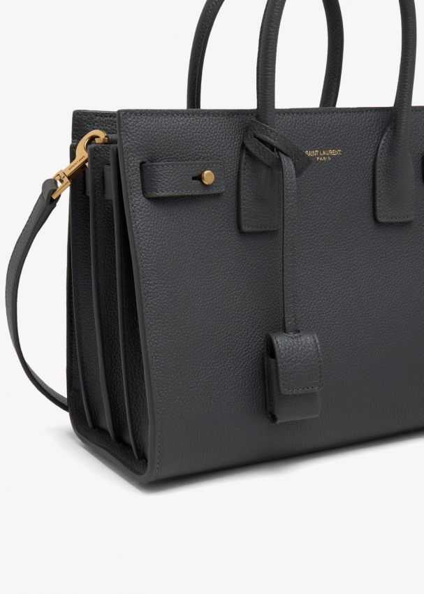 Buy SAINT LAURENT Black Sac de Jour Supple Baby Bag in Grained Leather for  WOMEN in Saudi