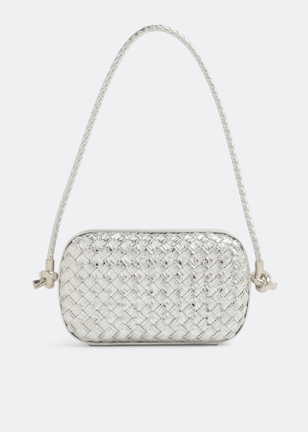 Silver 'Knot Small' handbag Bottega Veneta - Vitkac TW