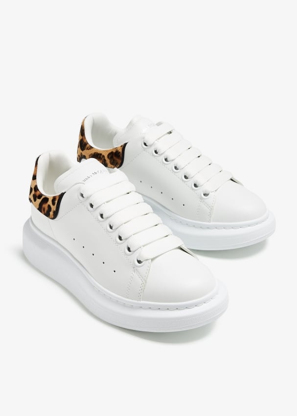 Alexander mcqueen leopard shoes online