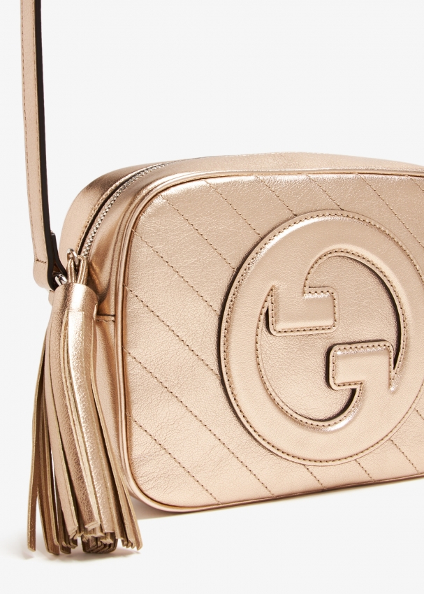 Gucci Blondie small shoulder bag for Women Gold in UAE Level Shoes