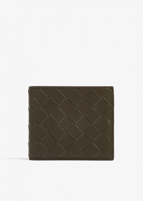 Bottega Veneta Bi fold wallet for Men Green in Bahrain Level Shoes