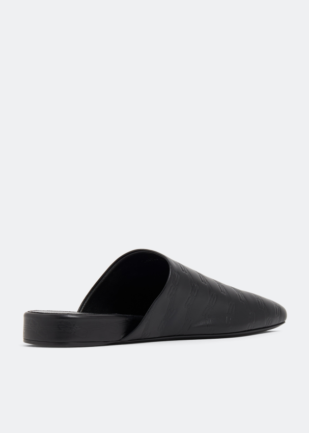 Balenciaga Cosy Monogram Mules on SALE