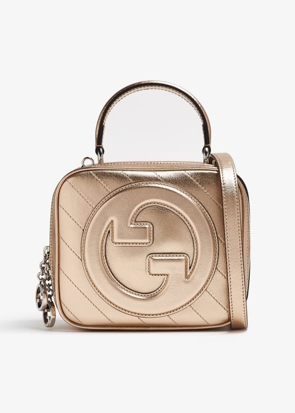 Gucci Blondie top handle bag for Women Gold in UAE Level Shoes